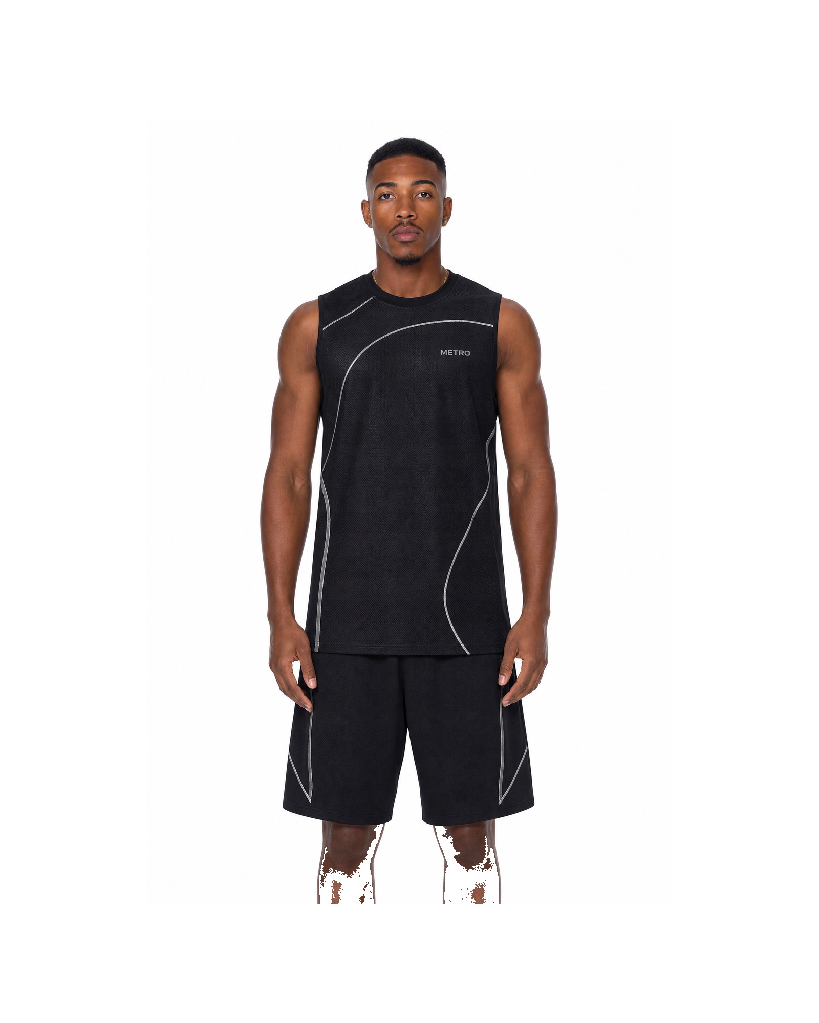 METRO Black Current Sport Set front product view on a white background