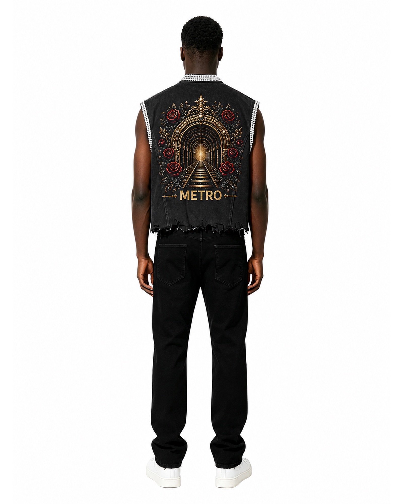 METRO Solar Portal Tank back product view on a white background