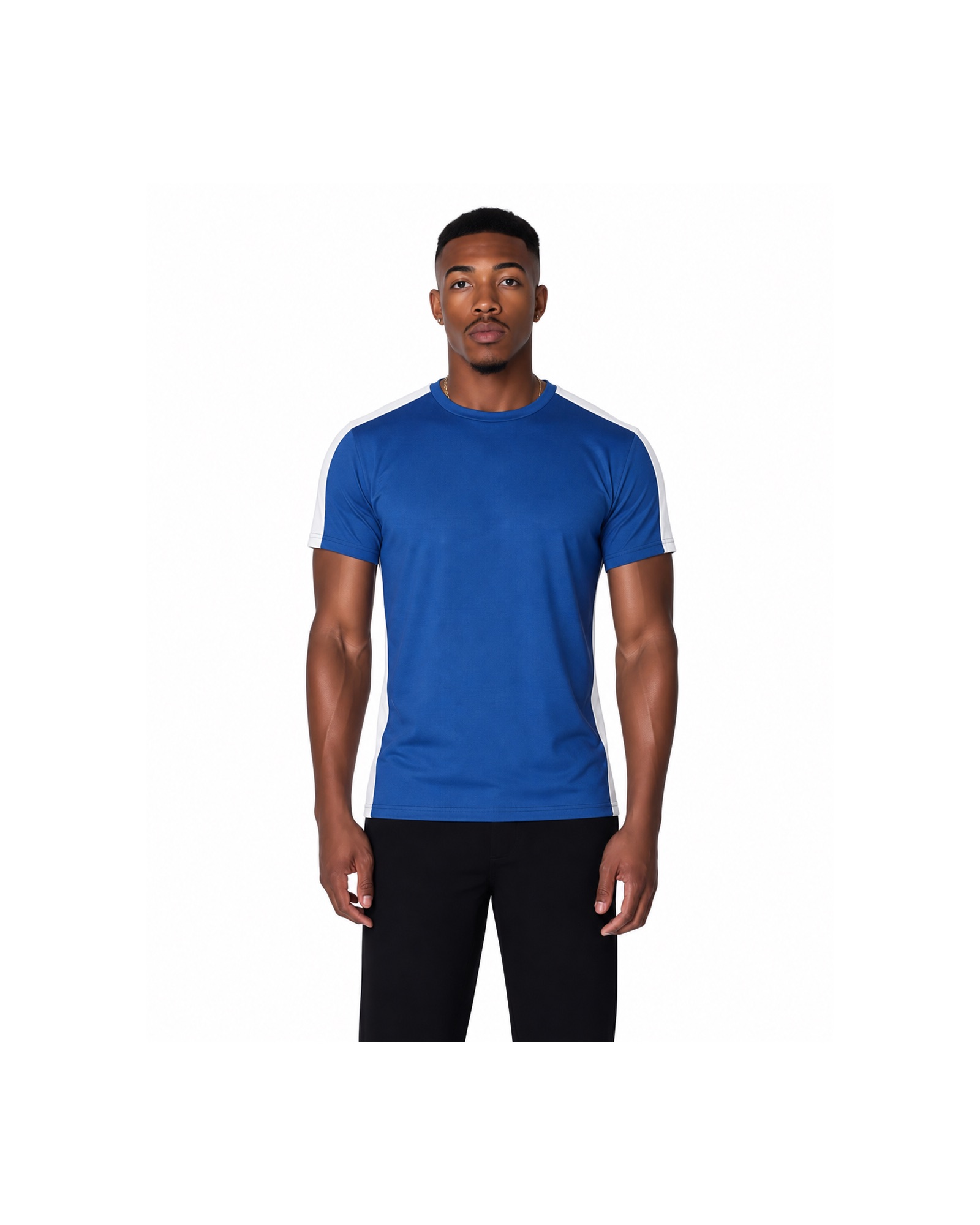 METRO Cobalt Lane Training Tee front product view on a white background