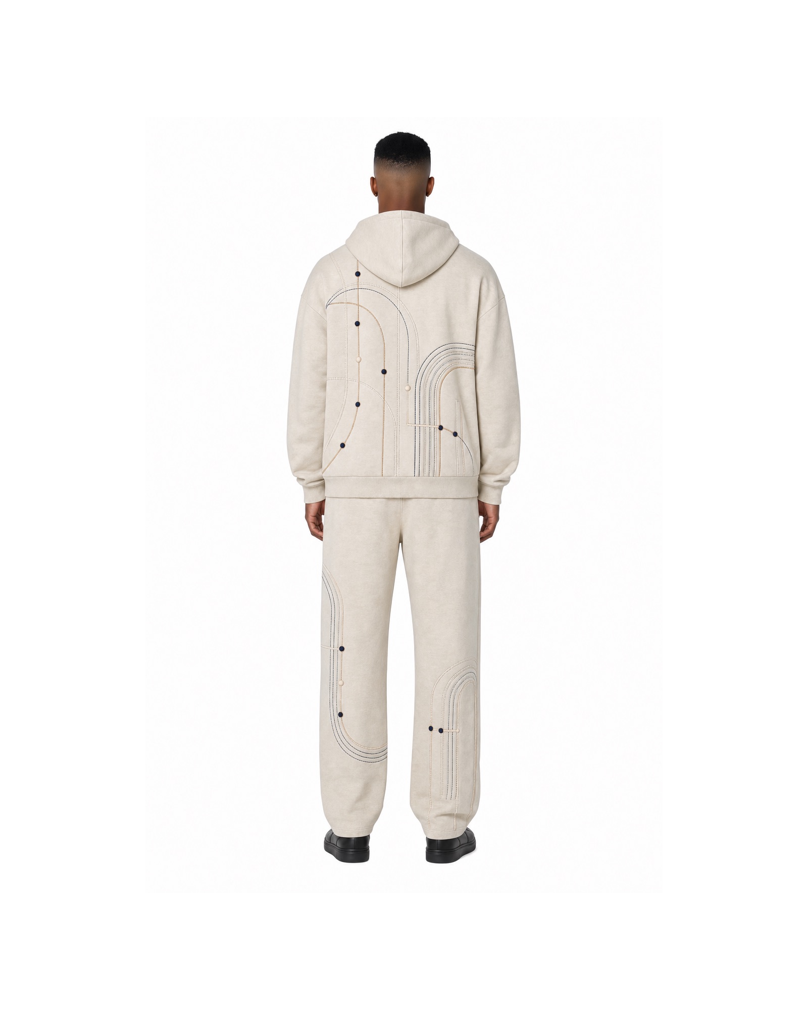 METRO Ivory Dispatch Utility Set back product view on a white background