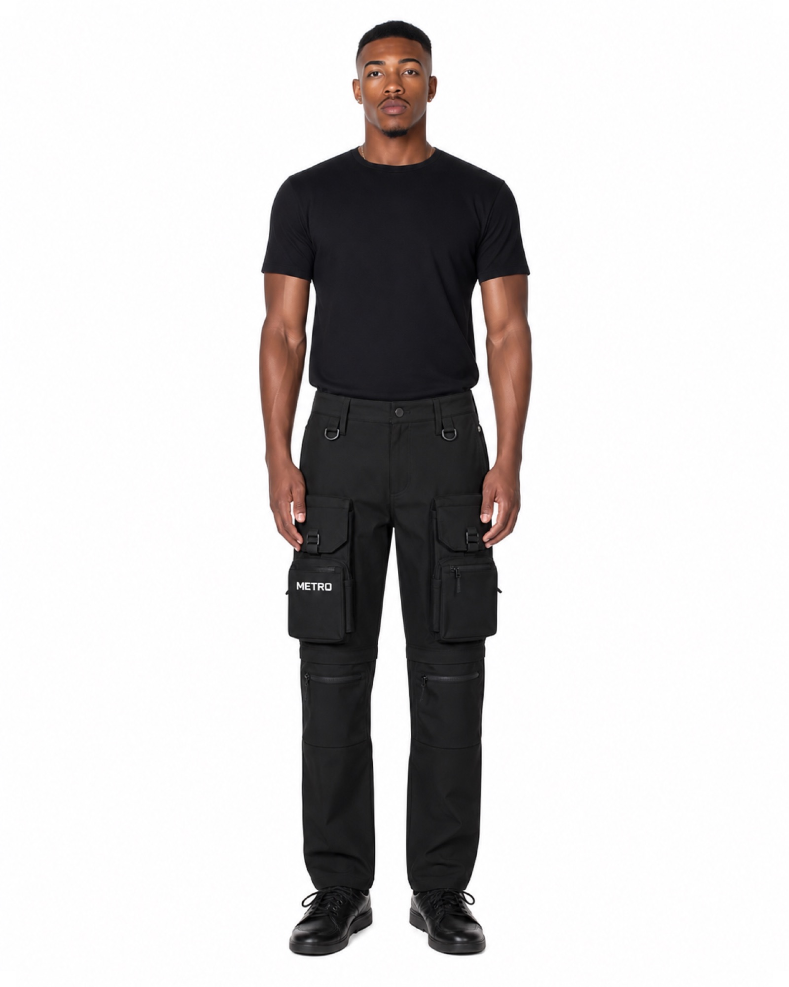 METRO Modular Station Cargo Trousers front product view on a white background