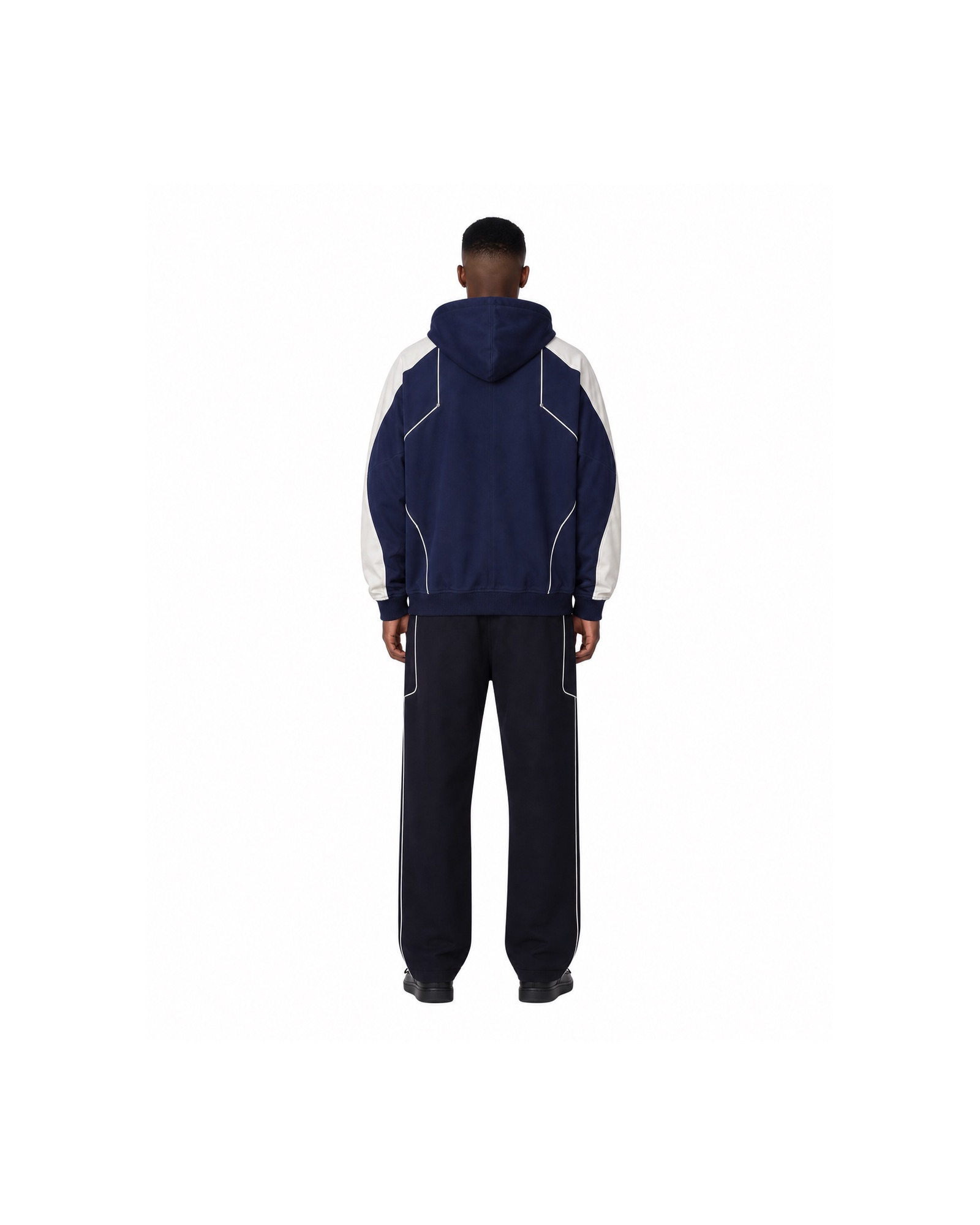 METRO Harbor Signal Jacket back product view on a white background