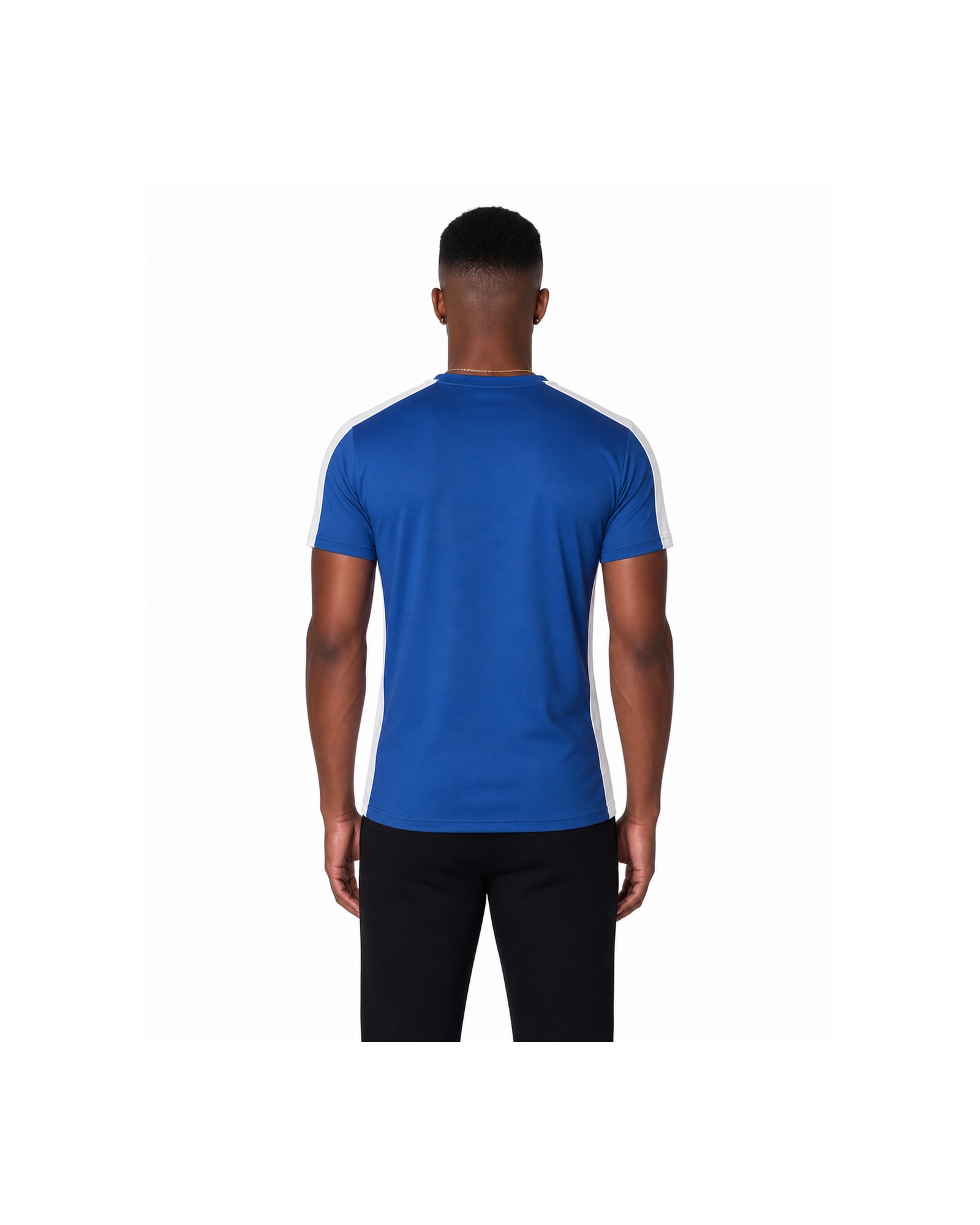 METRO Cobalt Lane Training Tee back product view on a white background