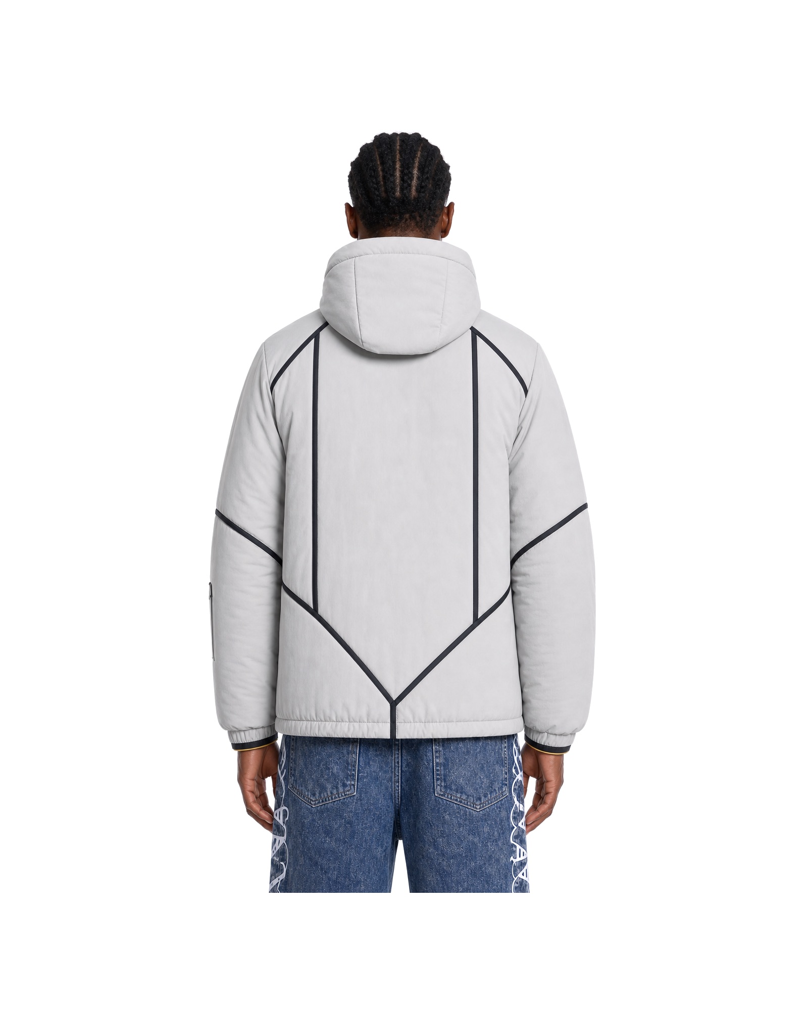 METRO Polar Junction Puffer back product view on a white background