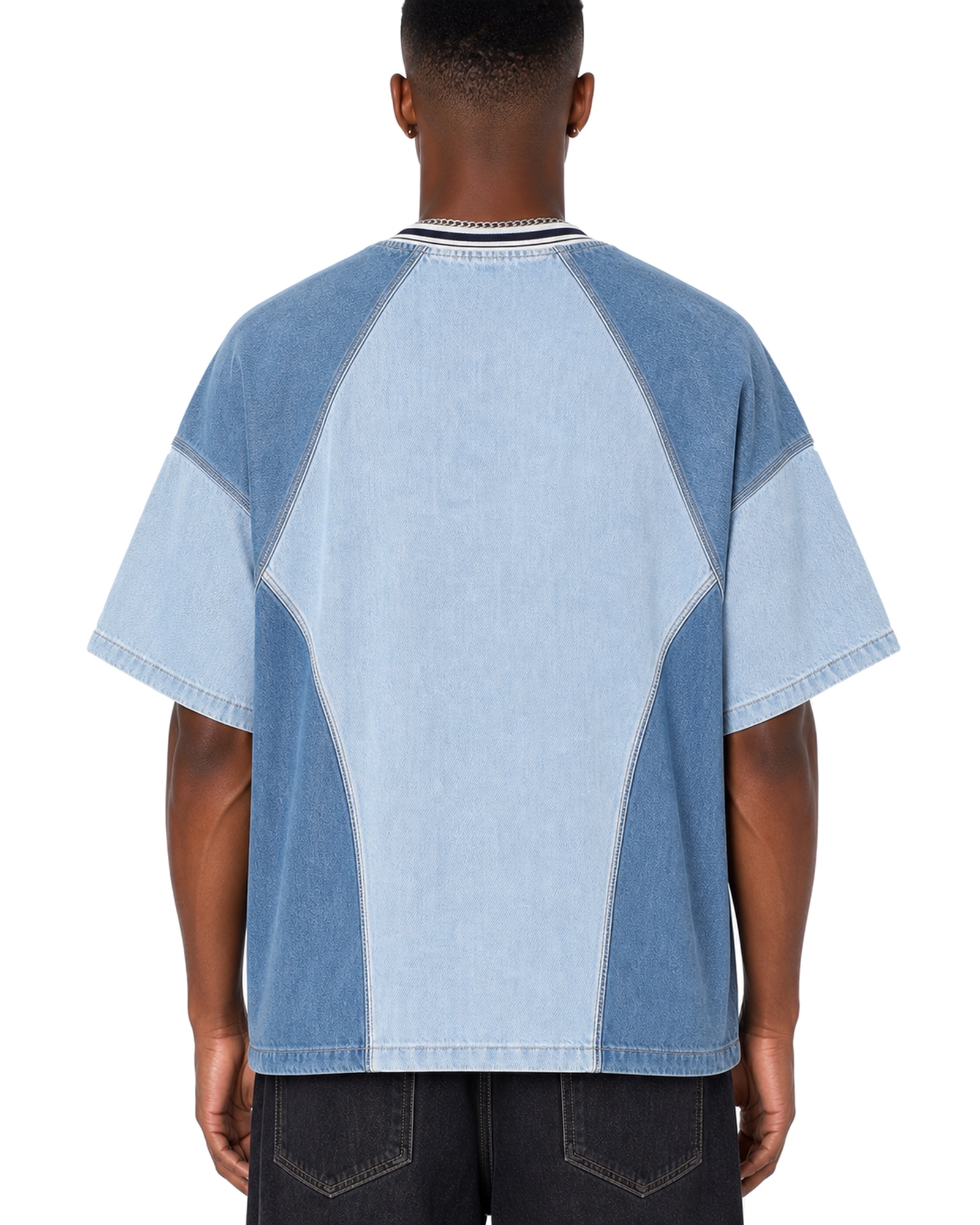 METRO Skyway Transit Jersey back product view on a white background