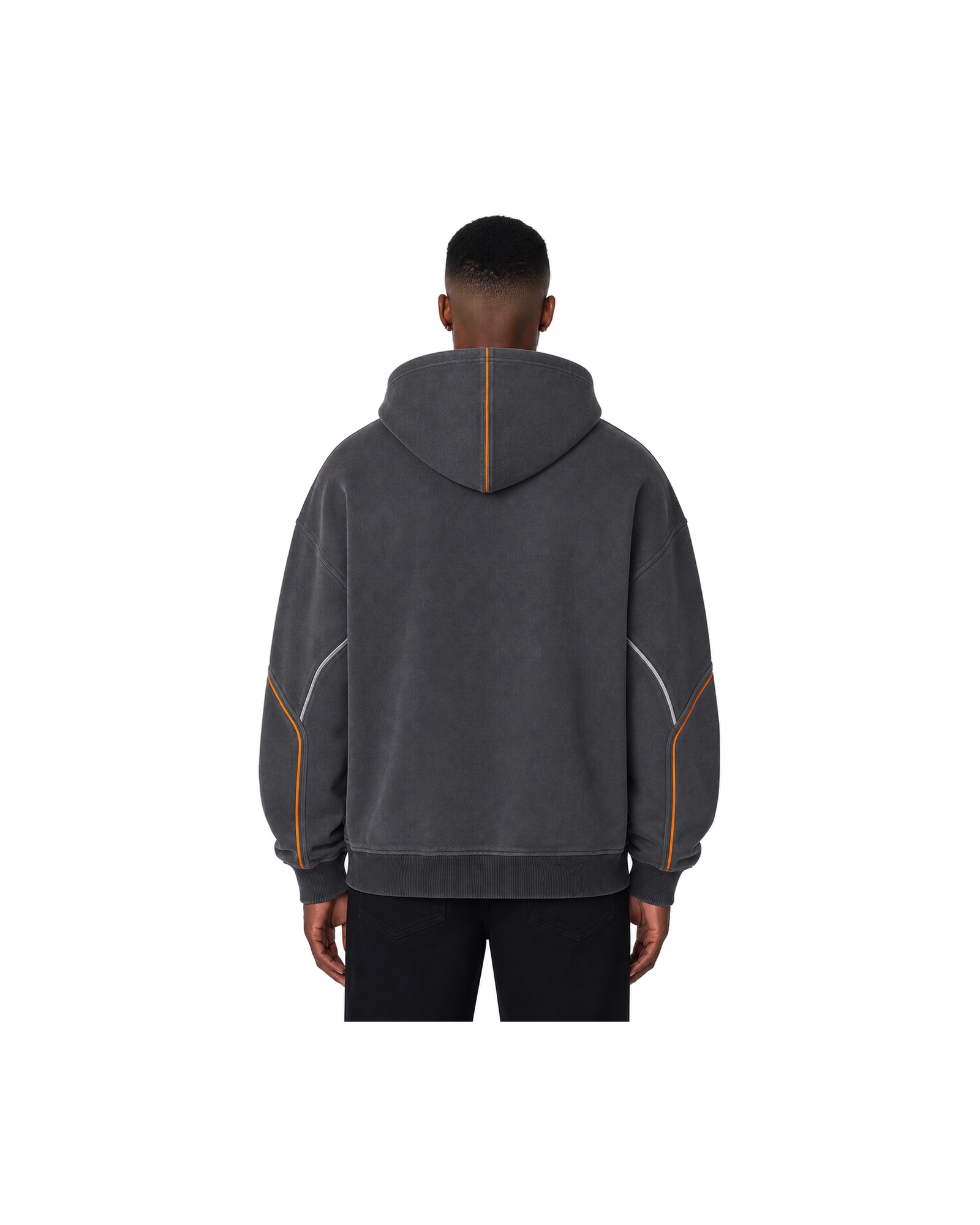 METRO Ember Junction Hoodie back product view on a white background