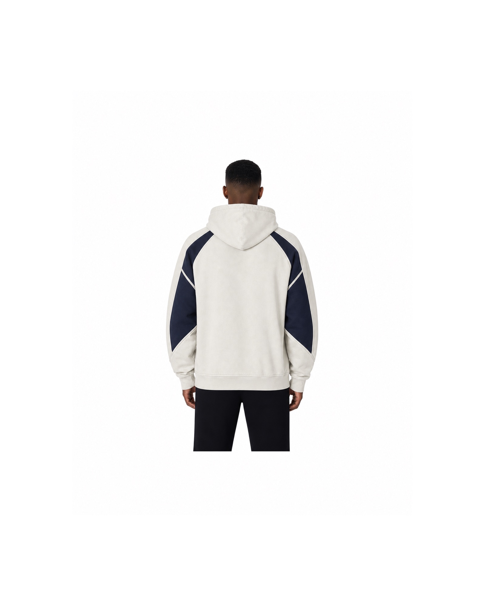 METRO Polar Junction Anorak back product view on a white background