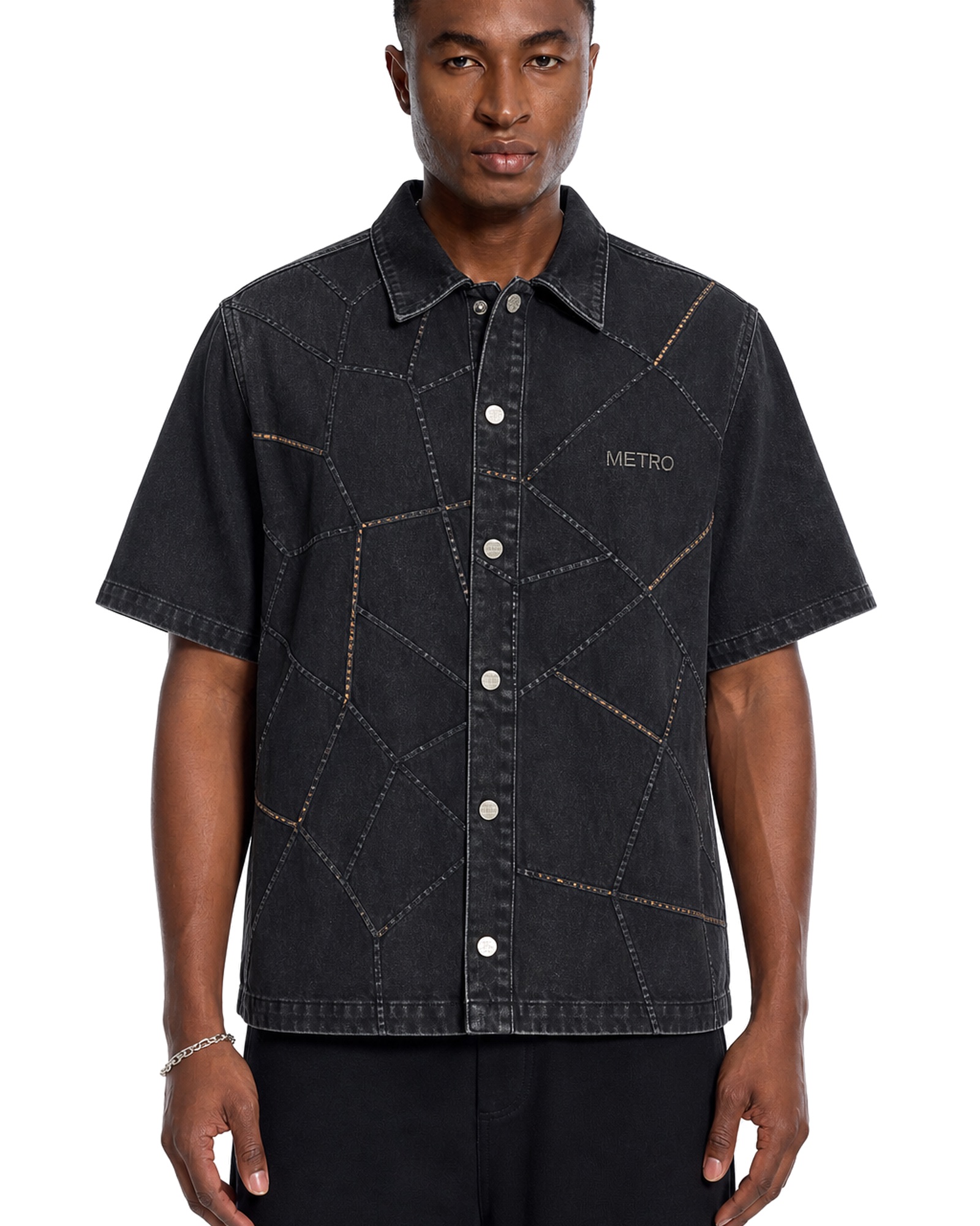 METRO Blackline Panel Shirt front product view on a white background