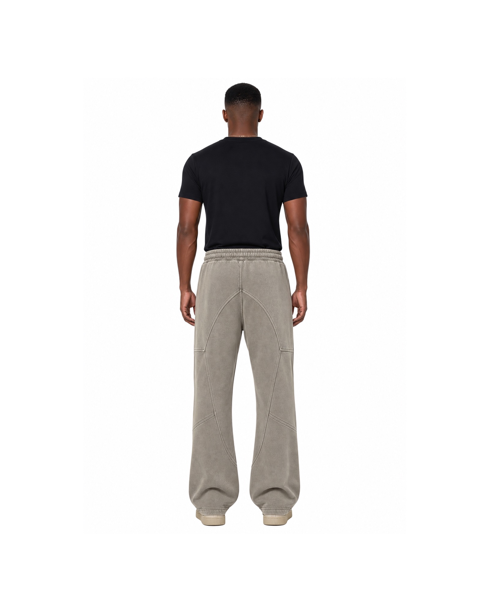 METRO Driftline Flare Sweatpants back product view on a white background