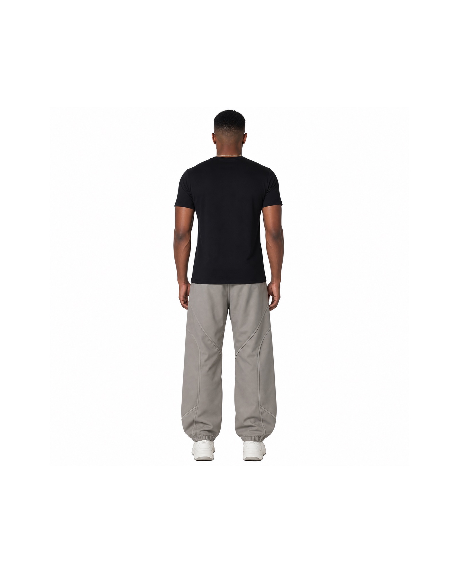 METRO Flowline Tech Joggers back product view on a white background