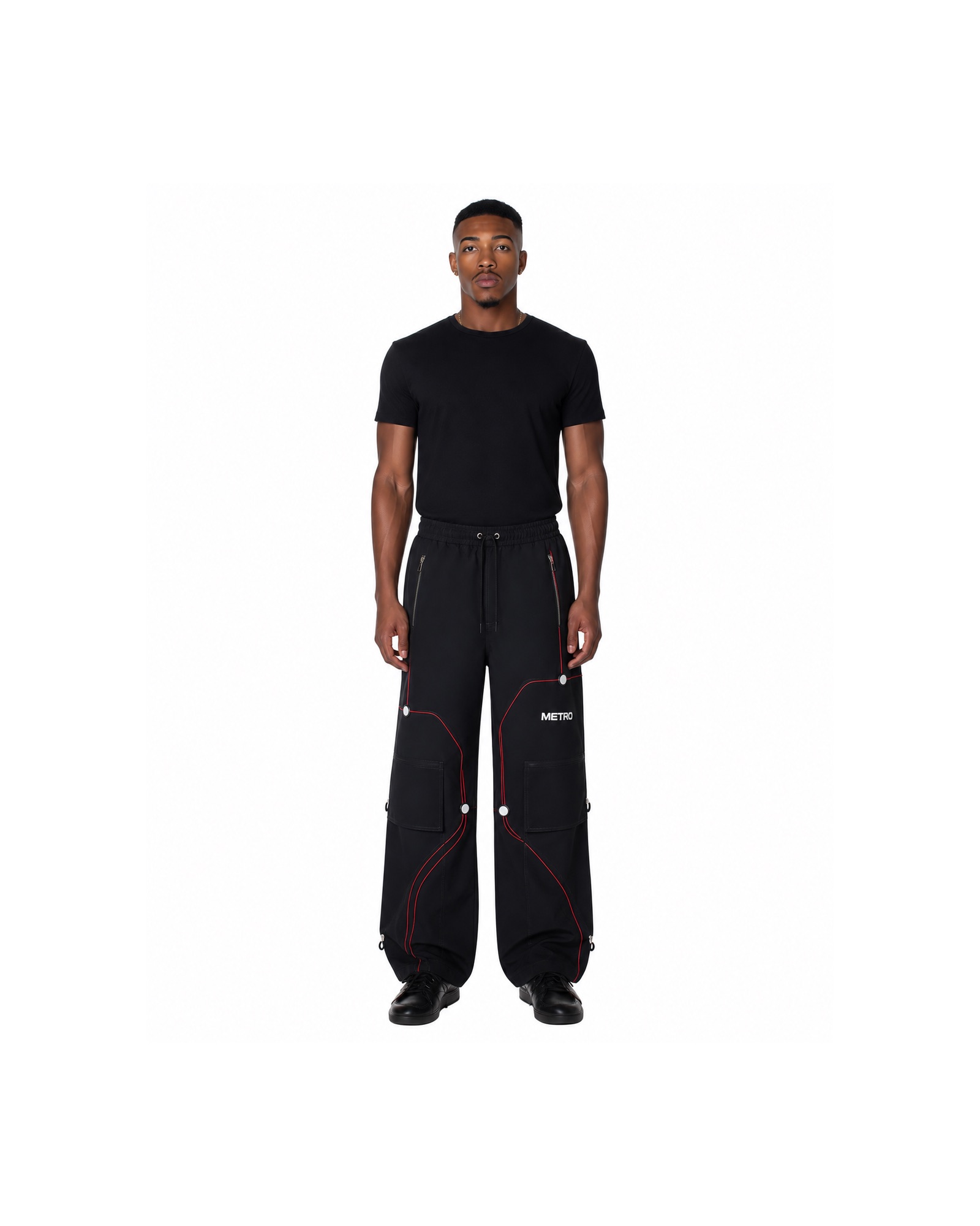 METRO Blackline Wind Cargo Pants front product view on a white background