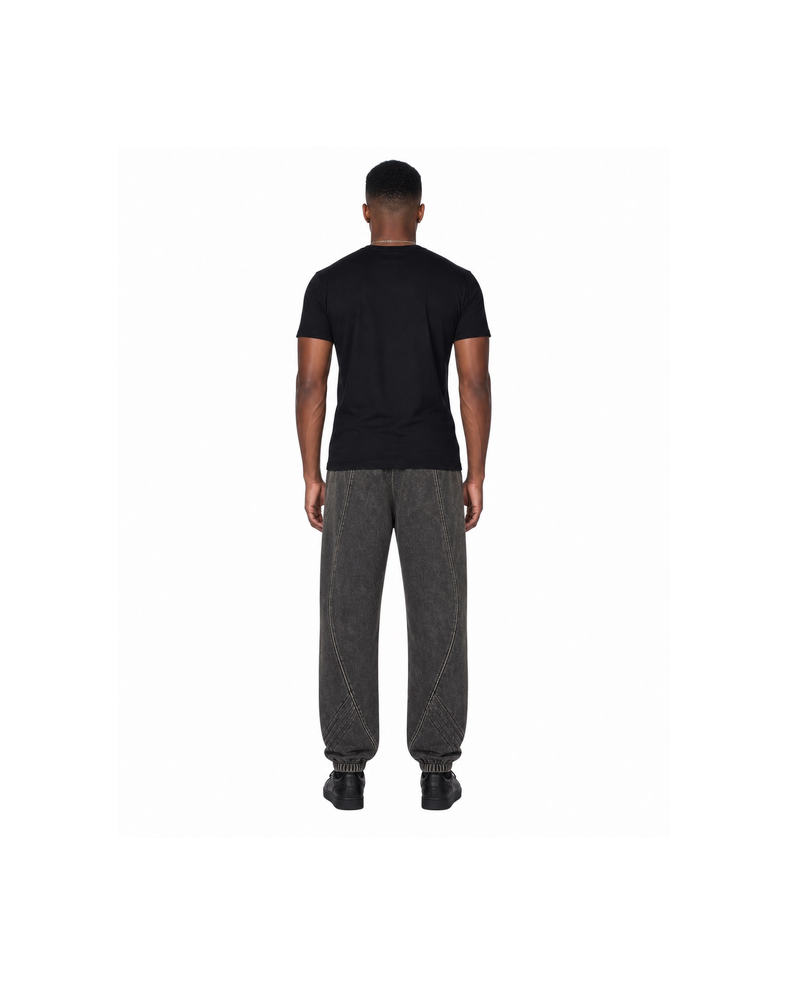 METRO Quarry Route Track Pants back product view on a white background