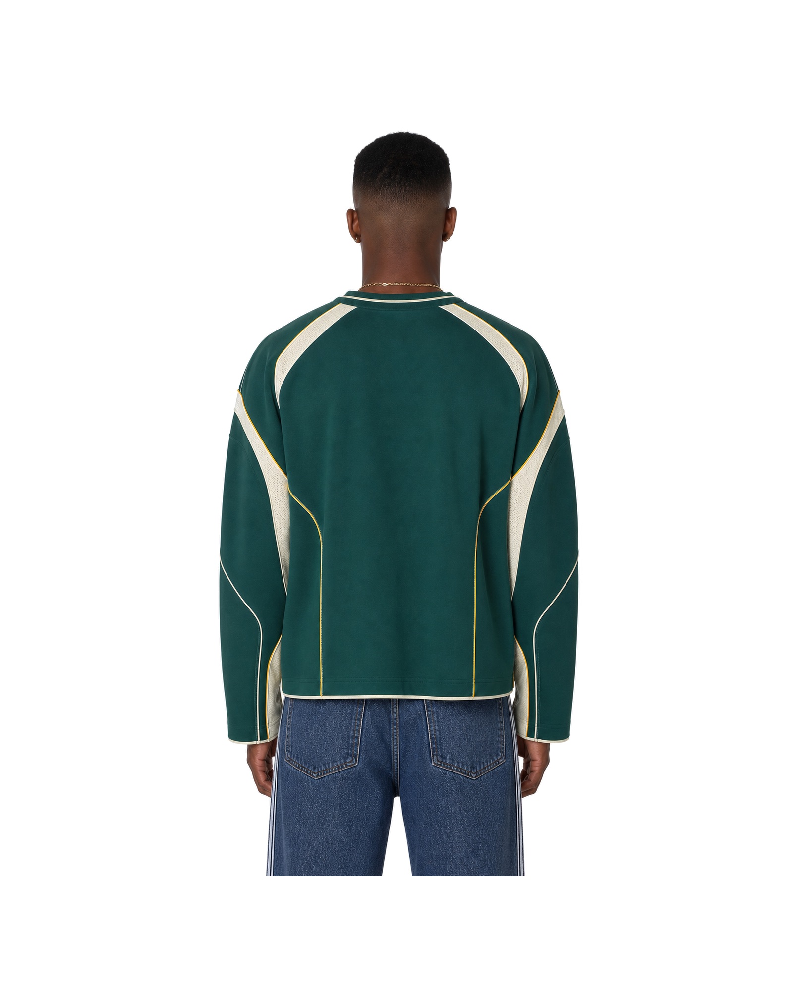 METRO Greenway Varsity Jersey back product view on a white background