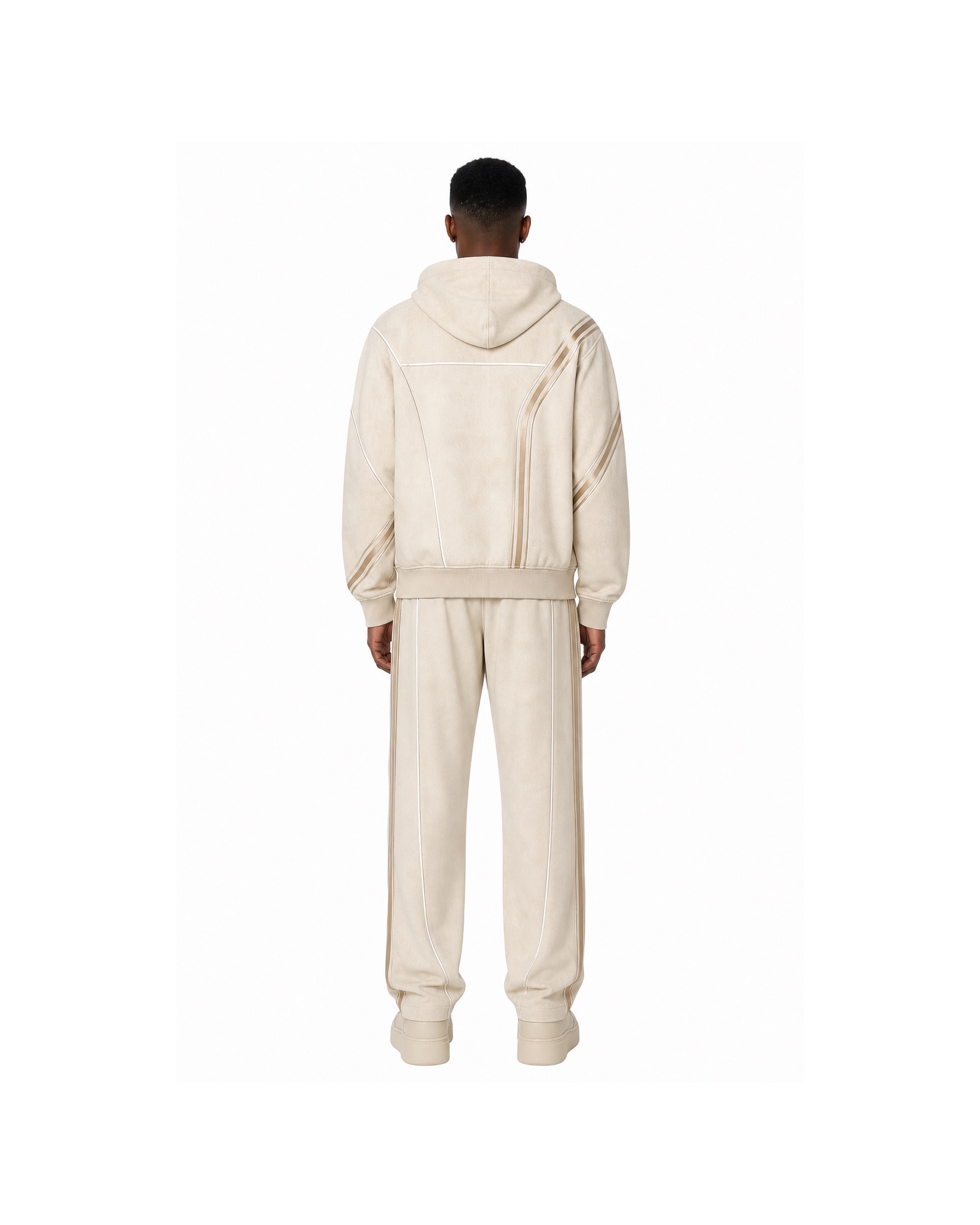 METRO Porcelain Route Tracksuit back product view on a white background