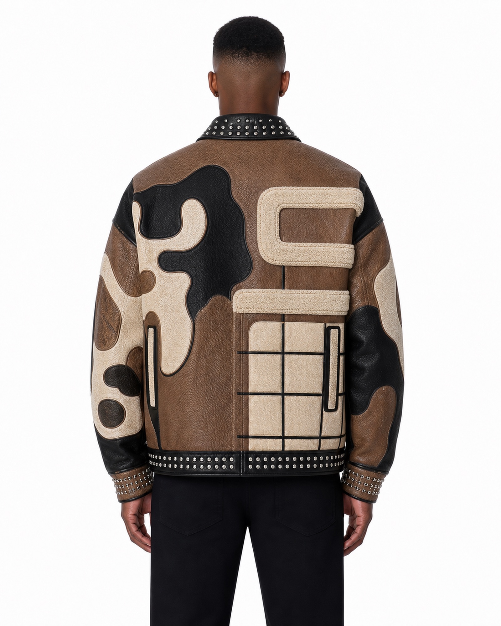 METRO Mosaic Workshop Jacket back product view on a white background