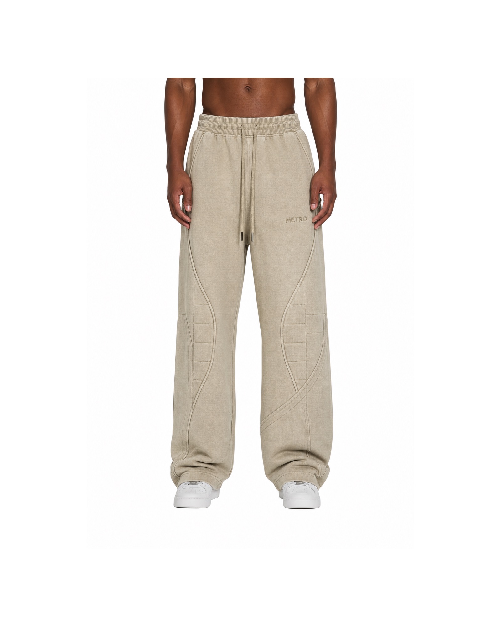 METRO Dune Orbit Sweatpants front product view on a white background