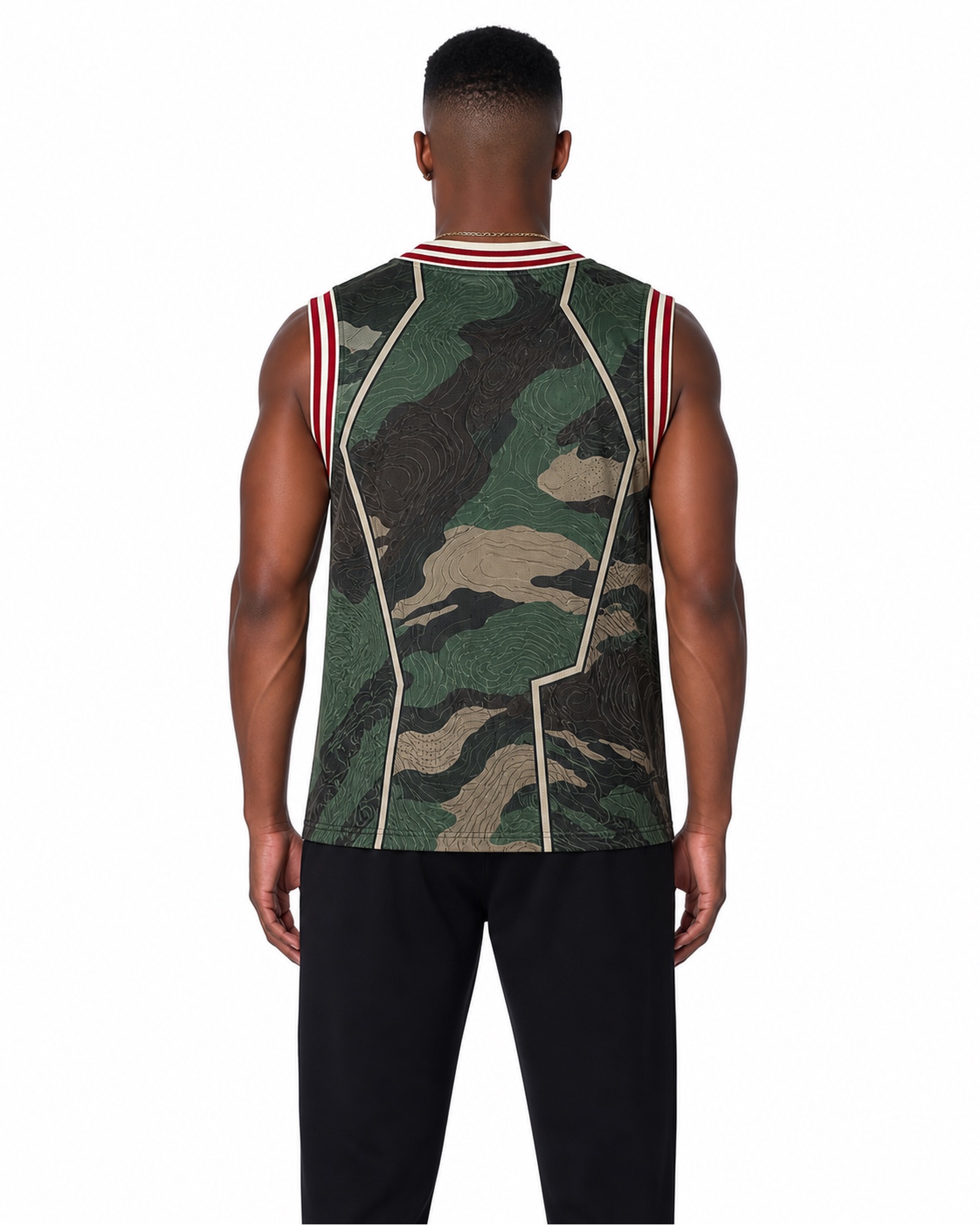 METRO Woodland Court Jersey back product view on a white background