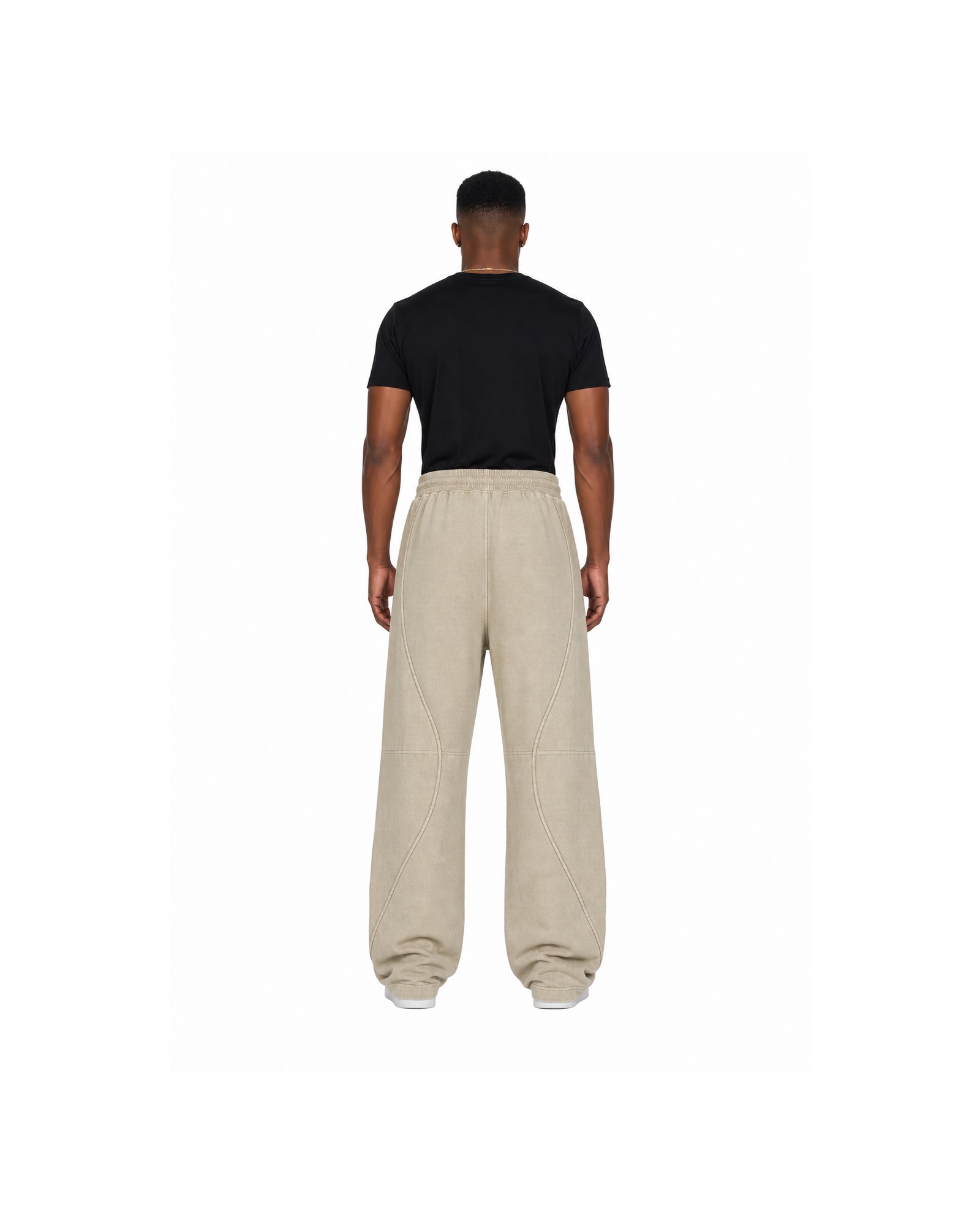 METRO Dune Orbit Sweatpants back product view on a white background