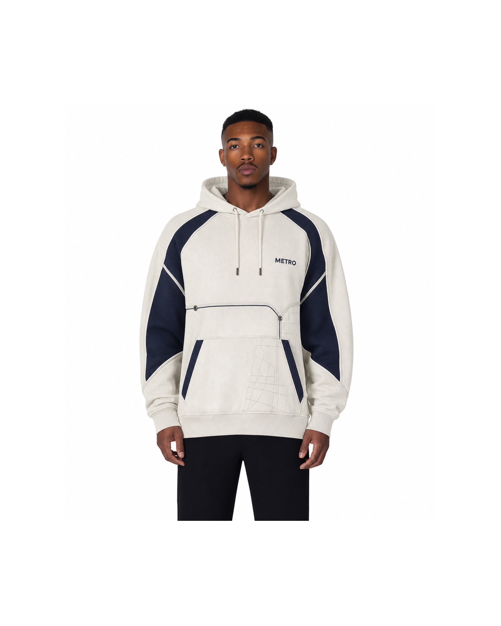 METRO Polar Junction Anorak front product view on a white background