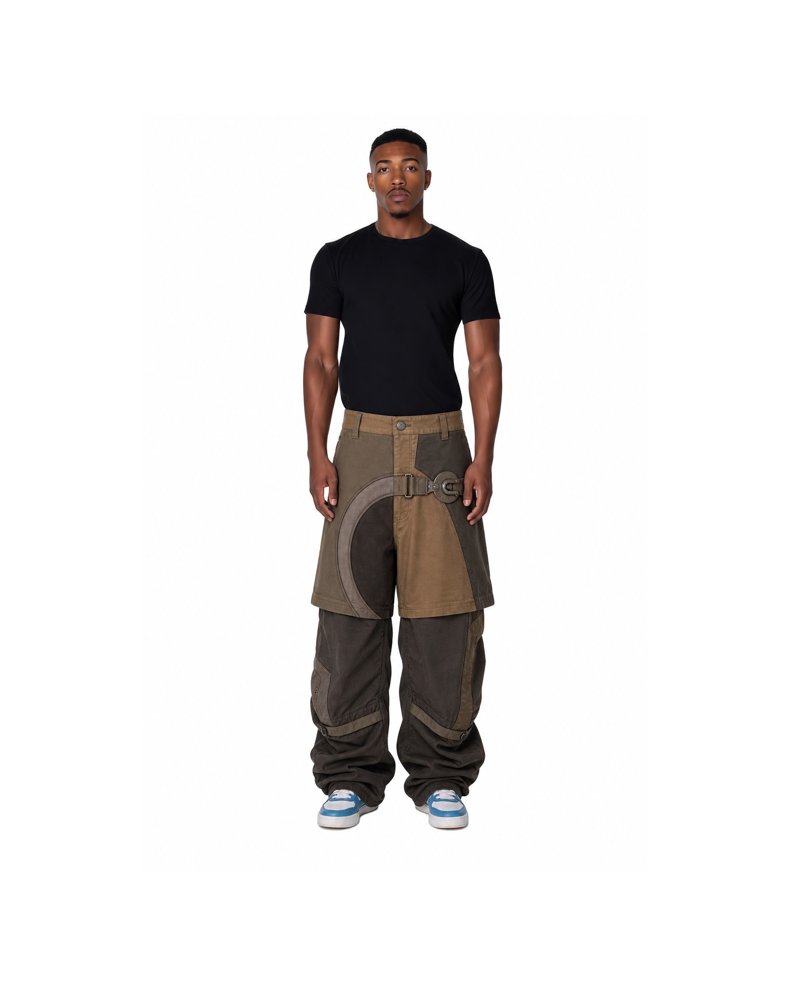 METRO Cargo Ring Wrap Trousers front product view on a white background