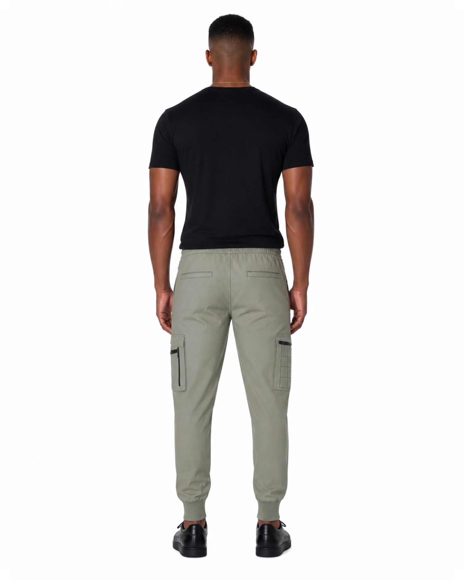 METRO Sage Signal Utility Joggers back product view on a white background