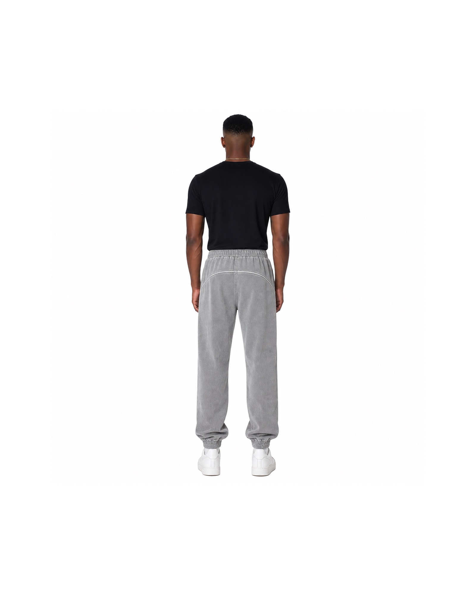 METRO Silver Junction Joggers back product view on a white background