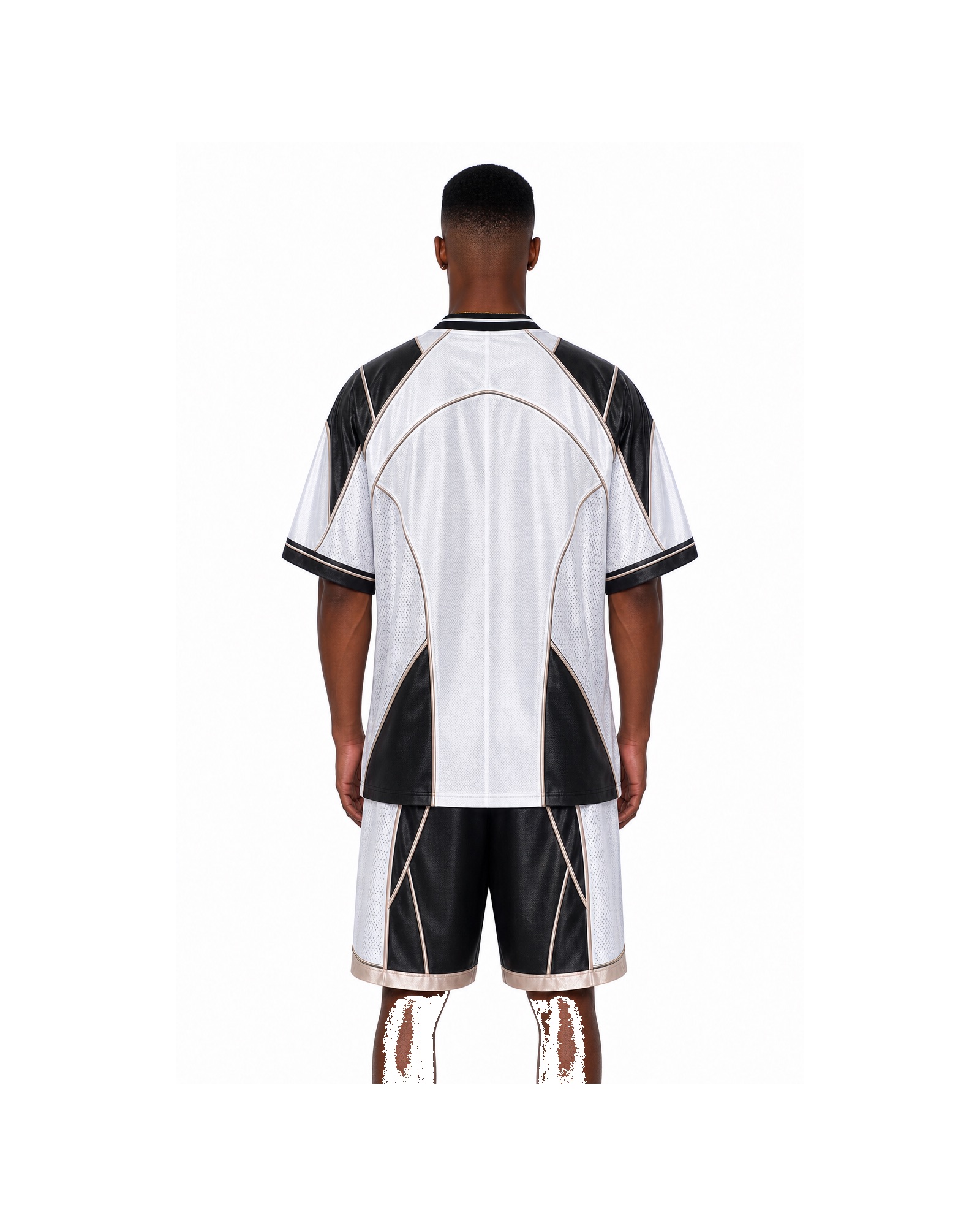 METRO Polar Circuit Jersey Set back product view on a white background