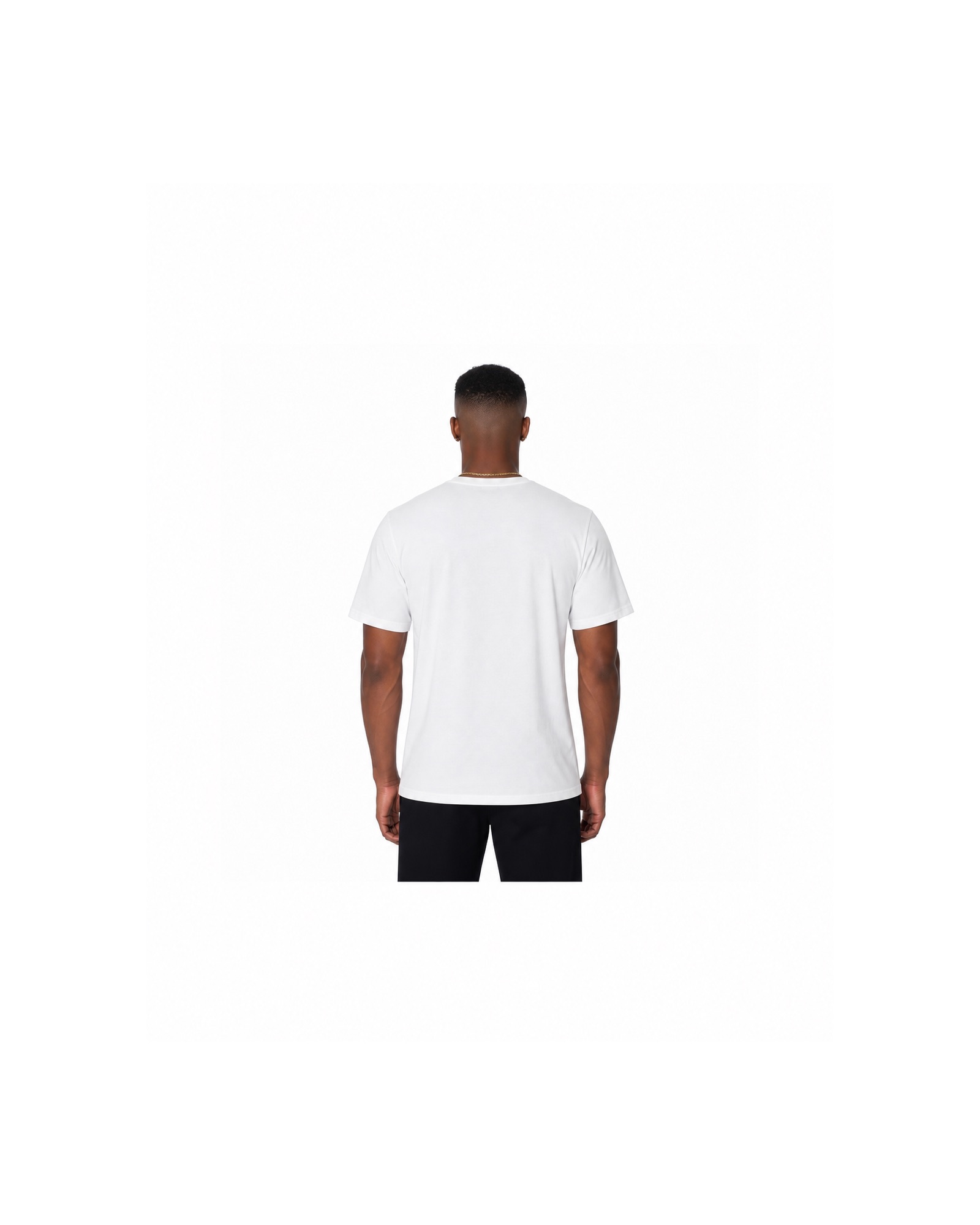 METRO Spectrum Map Oversized Tee back product view on a white background