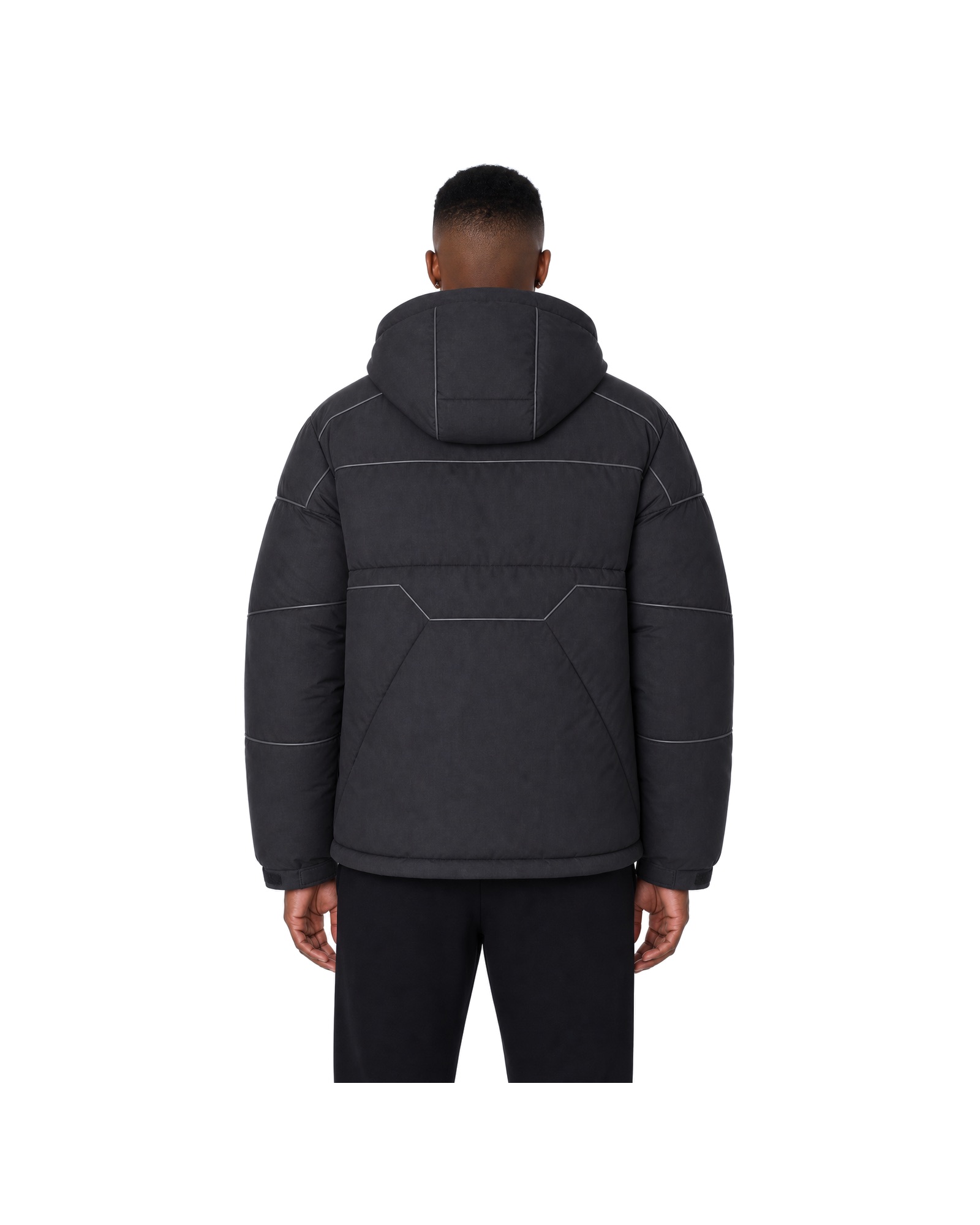 METRO Nightline Shield Puffer back product view on a white background