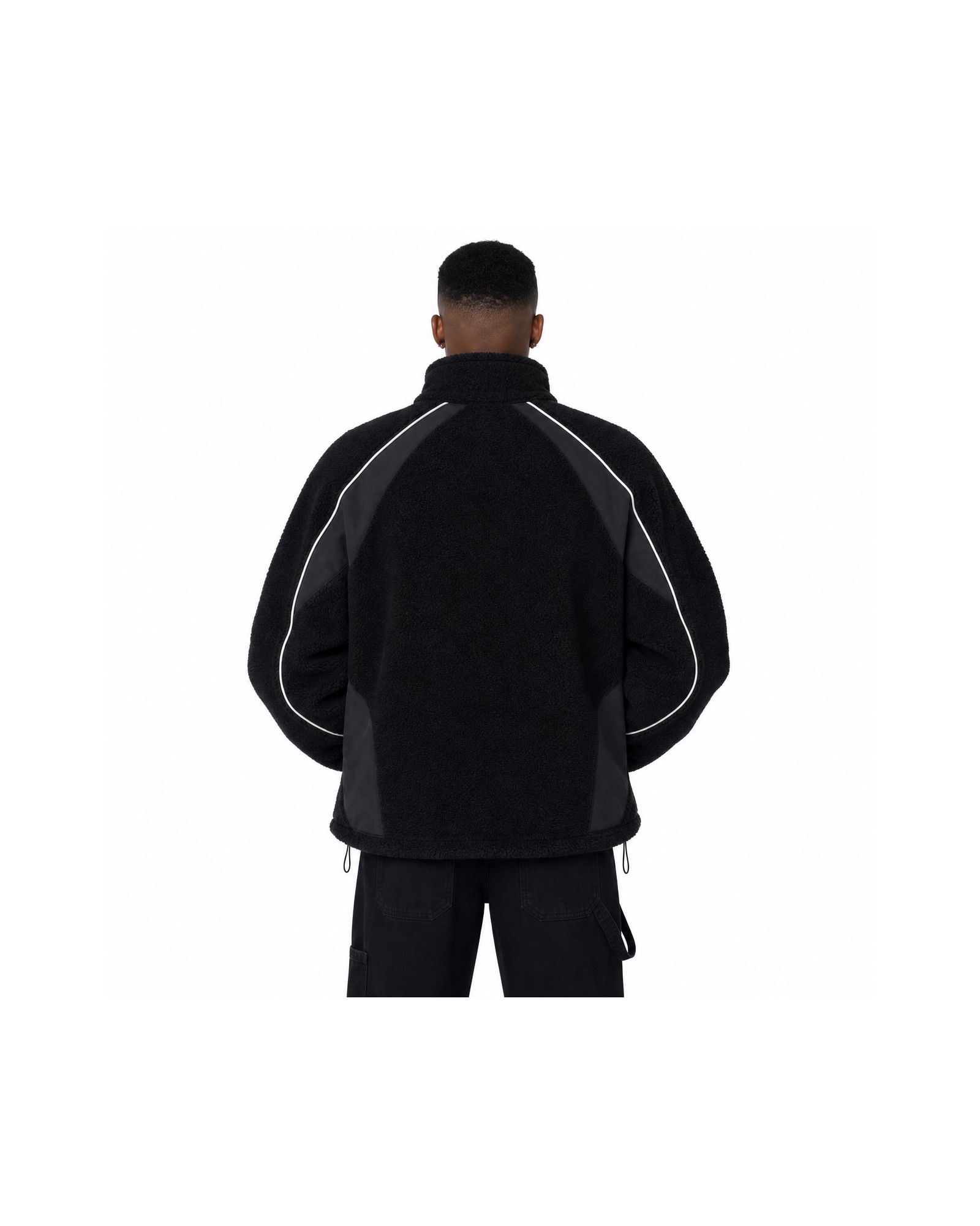 METRO Shadow Arc Hooded Shell back product view on a white background